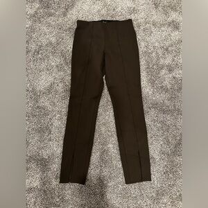Theory brown pull on skinny pant - size small